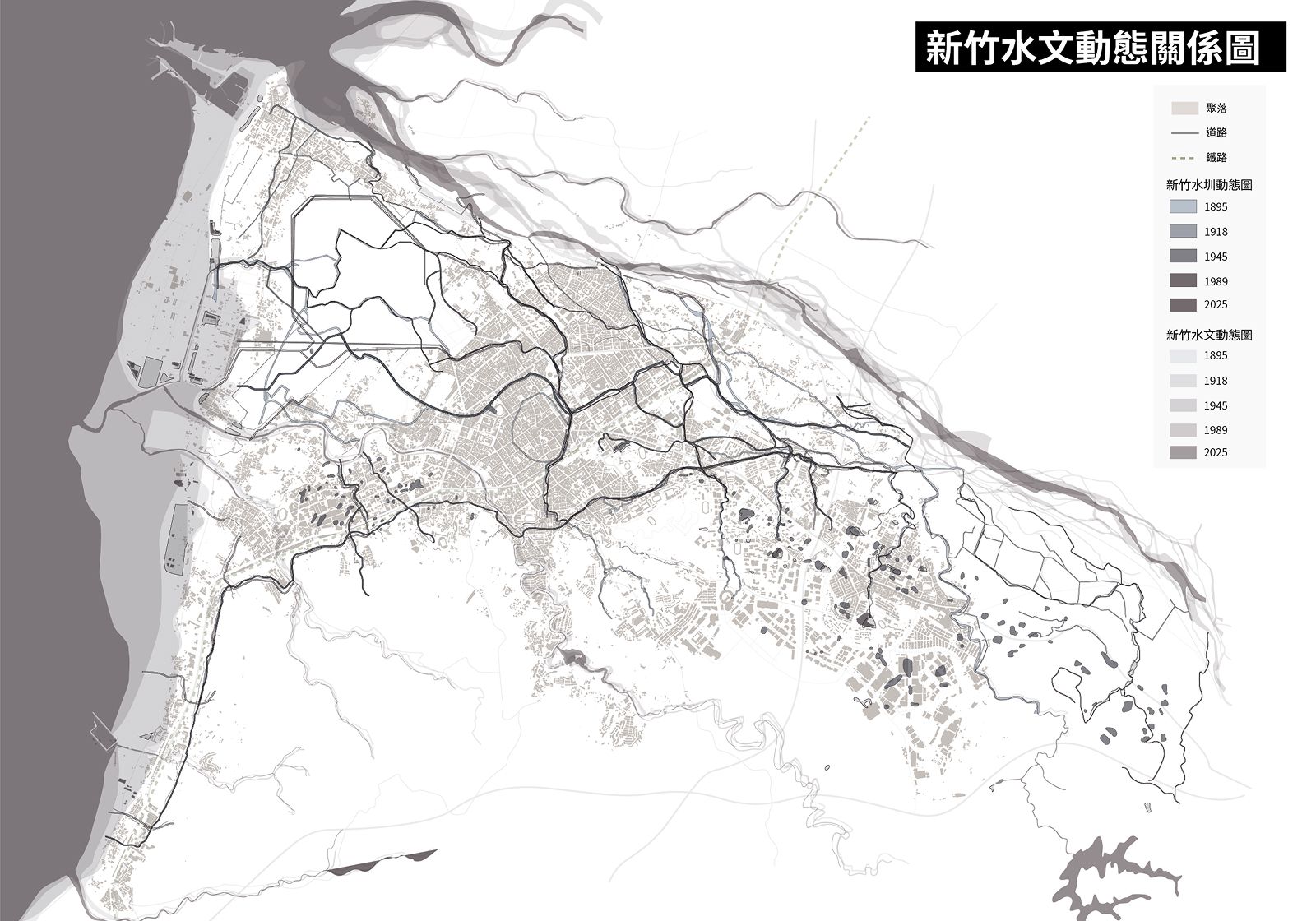 新竹水文動態關係圖