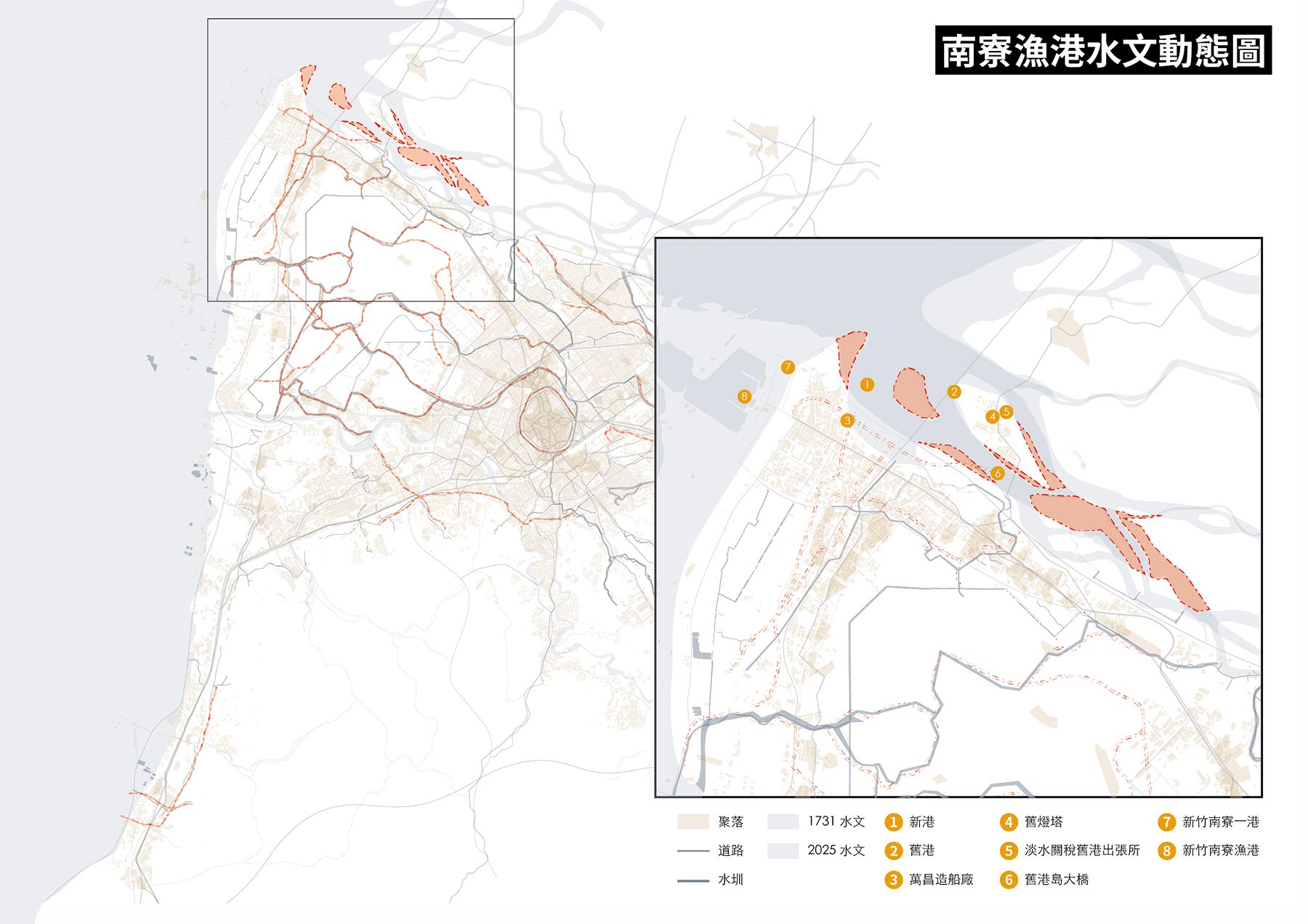 南寮漁港水文動態圖